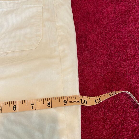 70's (vintage-look) high rise flare corduroy pants - Picture 8 of 13